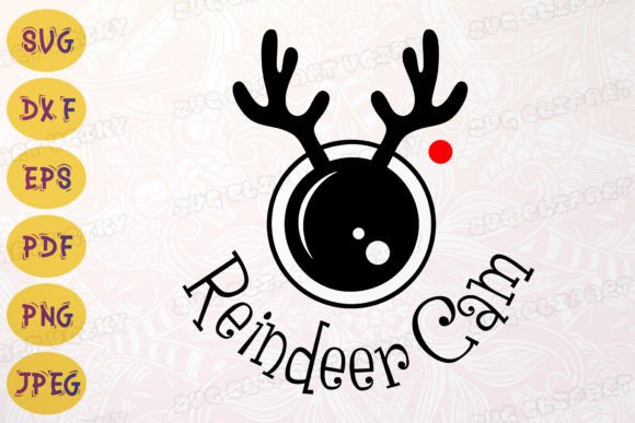 Download Cute Reindeer Antlers SVG Christmas Cam - Reindeer Collection