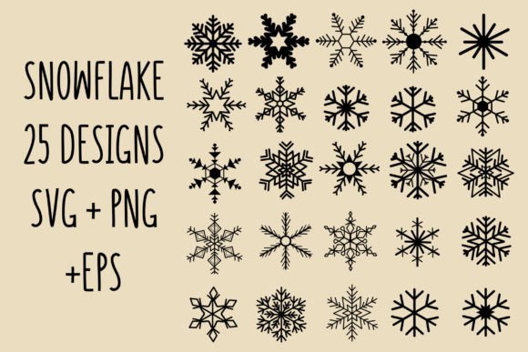 Download Snowflake Svg Bundle - Snowflake svg Collection