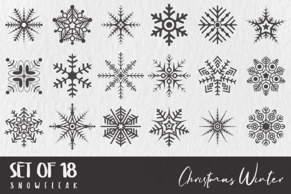 Download Christmas Snowflake SVG Bundle - Snowflake svg Collection