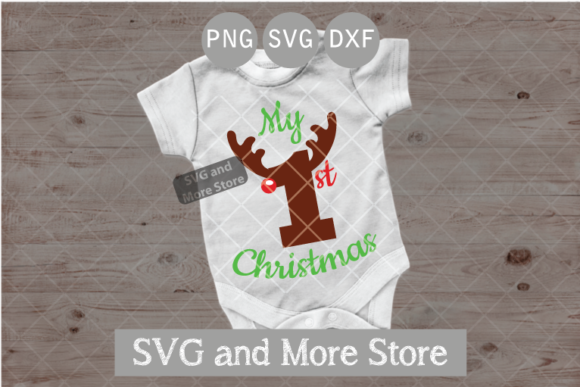 Download My First Christmas, Reindeer Number - Reindeer Collection