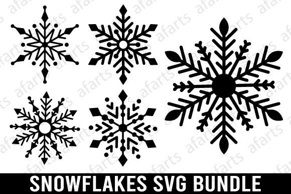 Download Christmas Snowflake Svg Bundle - Snowflake svg Collection
