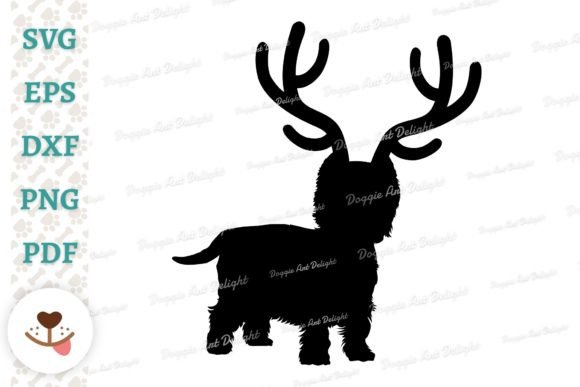 Download Christmas Westie Dog Reindeer Antlers - Reindeer Collection